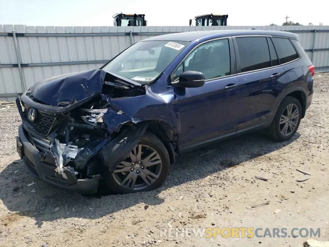 1 Photograph of a damaged car 5FNYF8H57LB015486 HONDA PASSPORT 2020