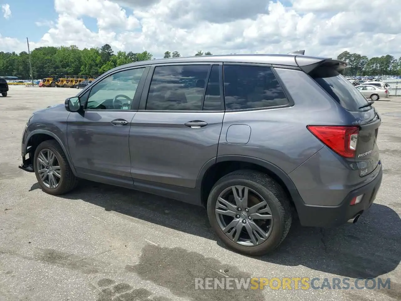 2 Photograph of a damaged car 5FNYF8H58LB007087 HONDA PASSPORT 2020