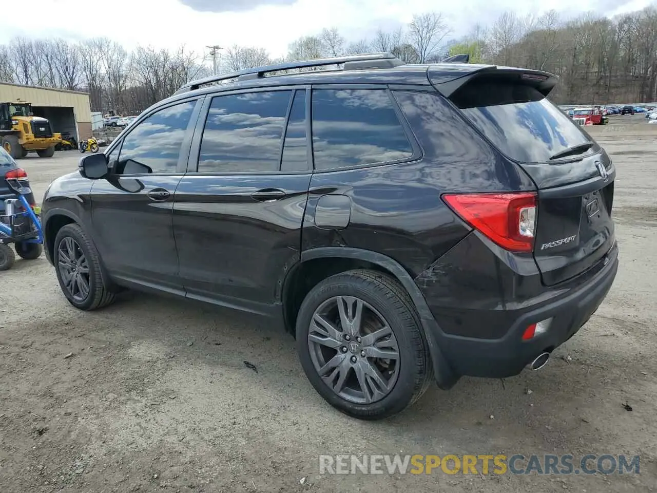 2 Photograph of a damaged car 5FNYF8H59LB007566 HONDA PASSPORT 2020