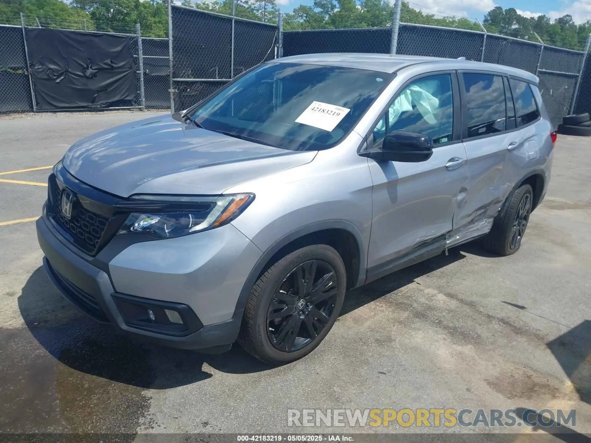 2 Photograph of a damaged car 5FNYF7H27MB003467 HONDA PASSPORT 2021