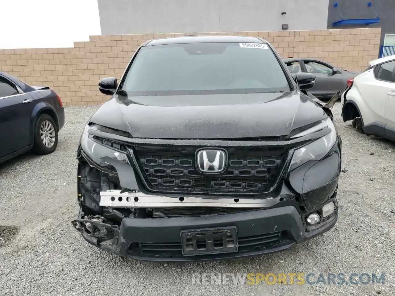 5 Photograph of a damaged car 5FNYF7H53MB010524 HONDA PASSPORT 2021