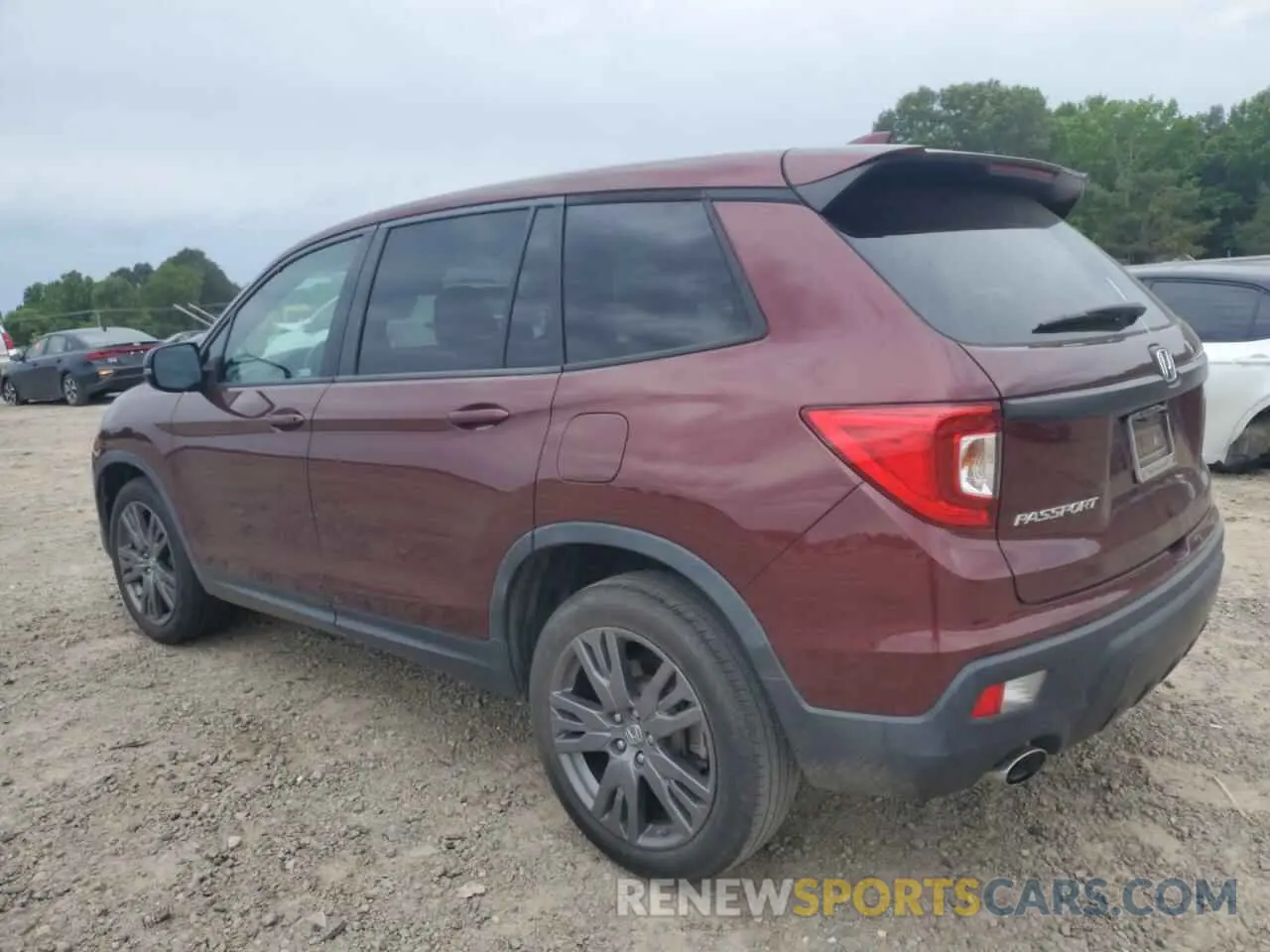 2 Photograph of a damaged car 5FNYF7H58MB000510 HONDA PASSPORT 2021