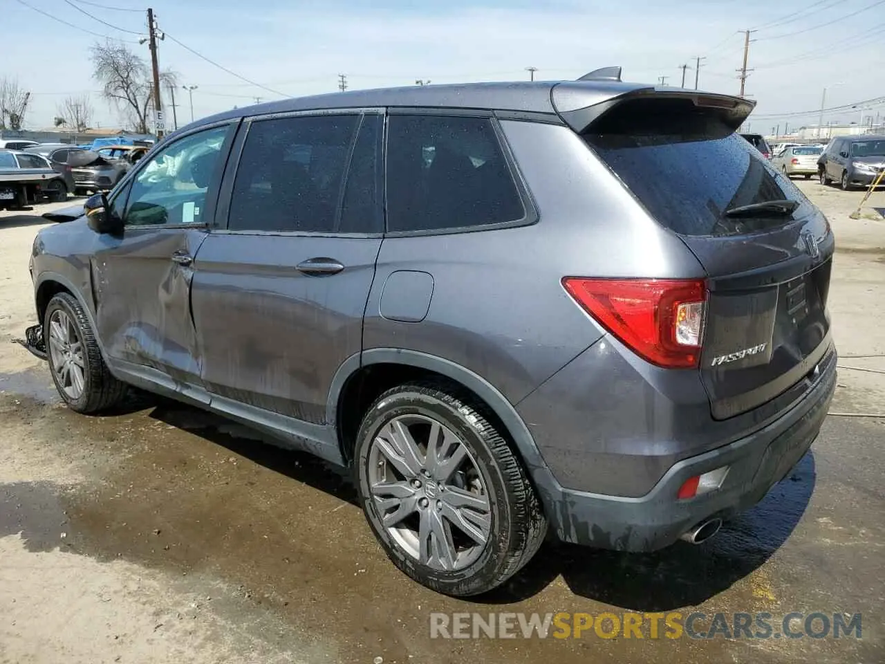 2 Photograph of a damaged car 5FNYF7H58MB004010 HONDA PASSPORT 2021