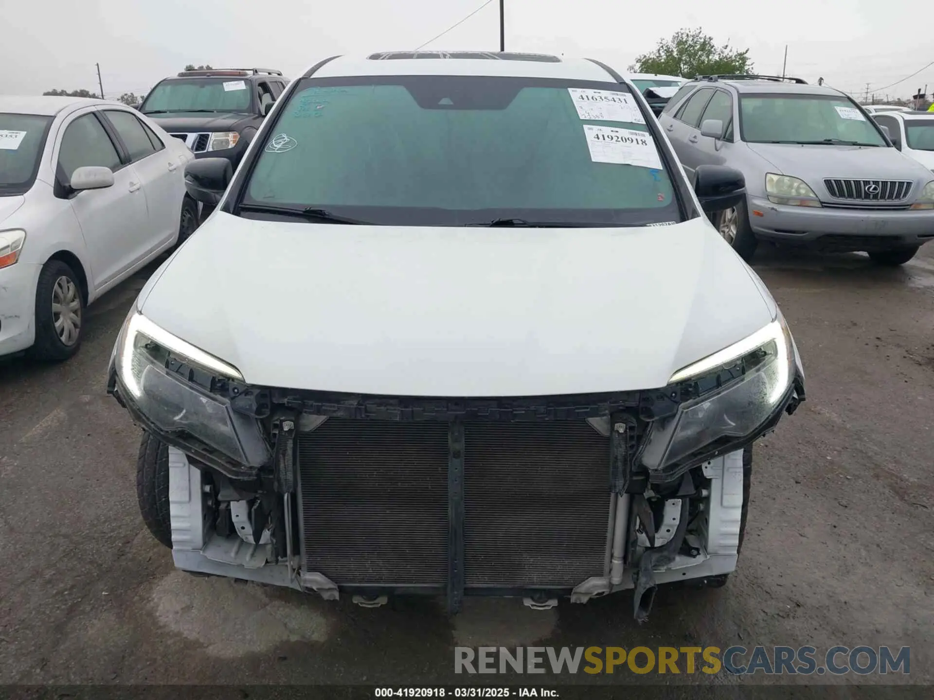 13 Photograph of a damaged car 5FNYF7H58MB008459 HONDA PASSPORT 2021
