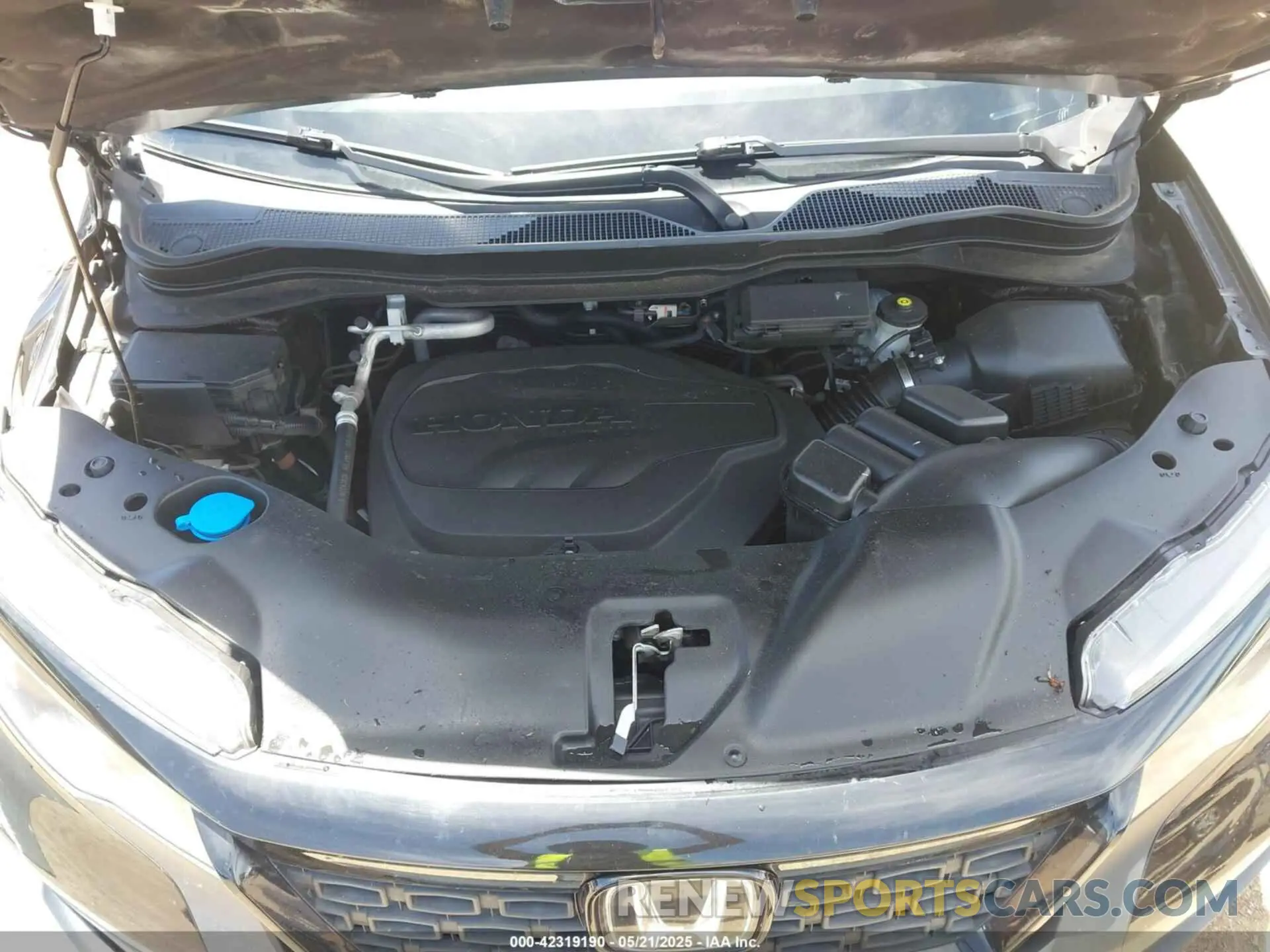 10 Photograph of a damaged car 5FNYF7H5XMB006986 HONDA PASSPORT 2021