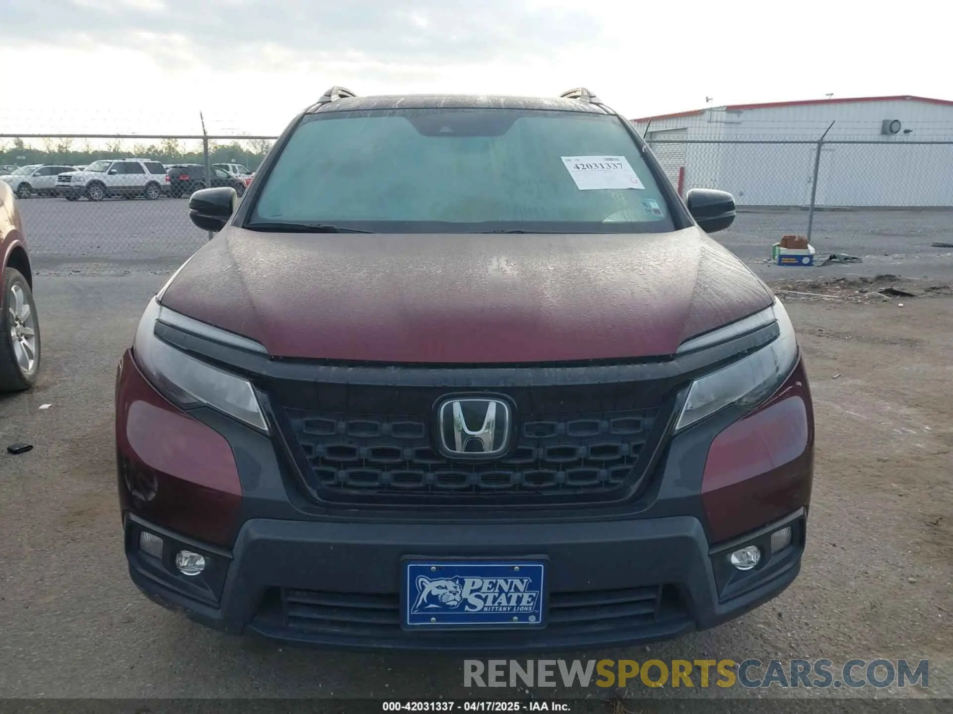 11 Photograph of a damaged car 5FNYF7H97MB002123 HONDA PASSPORT 2021