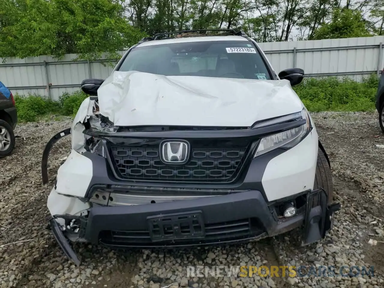 5 Photograph of a damaged car 5FNYF8H03MB008654 HONDA PASSPORT 2021