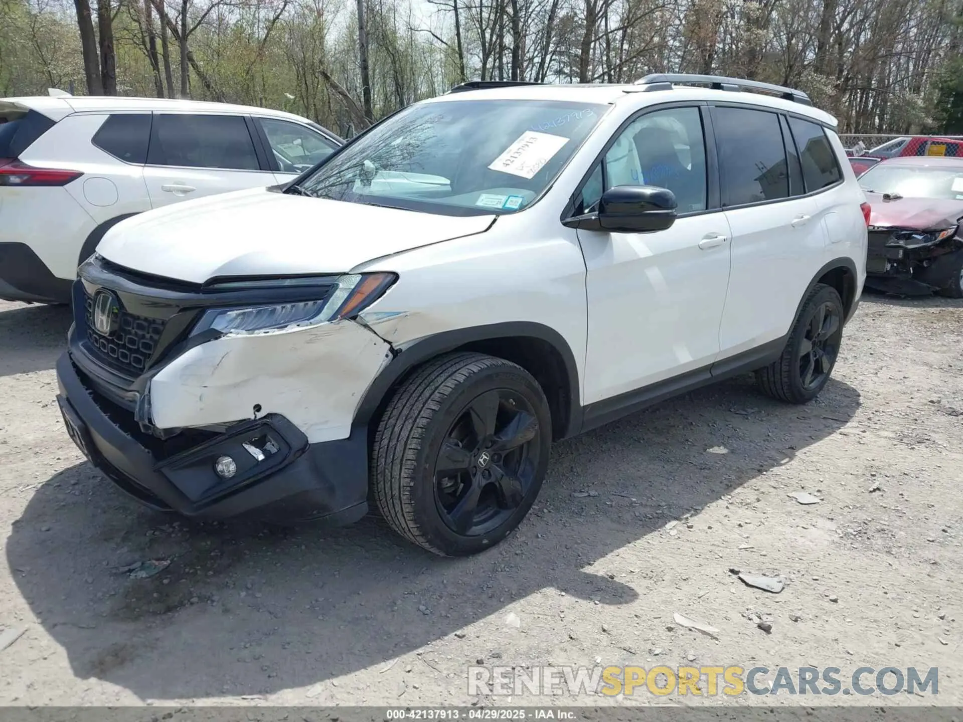 2 Photograph of a damaged car 5FNYF8H08MB014739 HONDA PASSPORT 2021