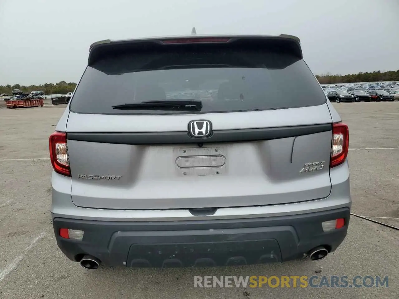 6 Photograph of a damaged car 5FNYF8H21MB031691 HONDA PASSPORT 2021