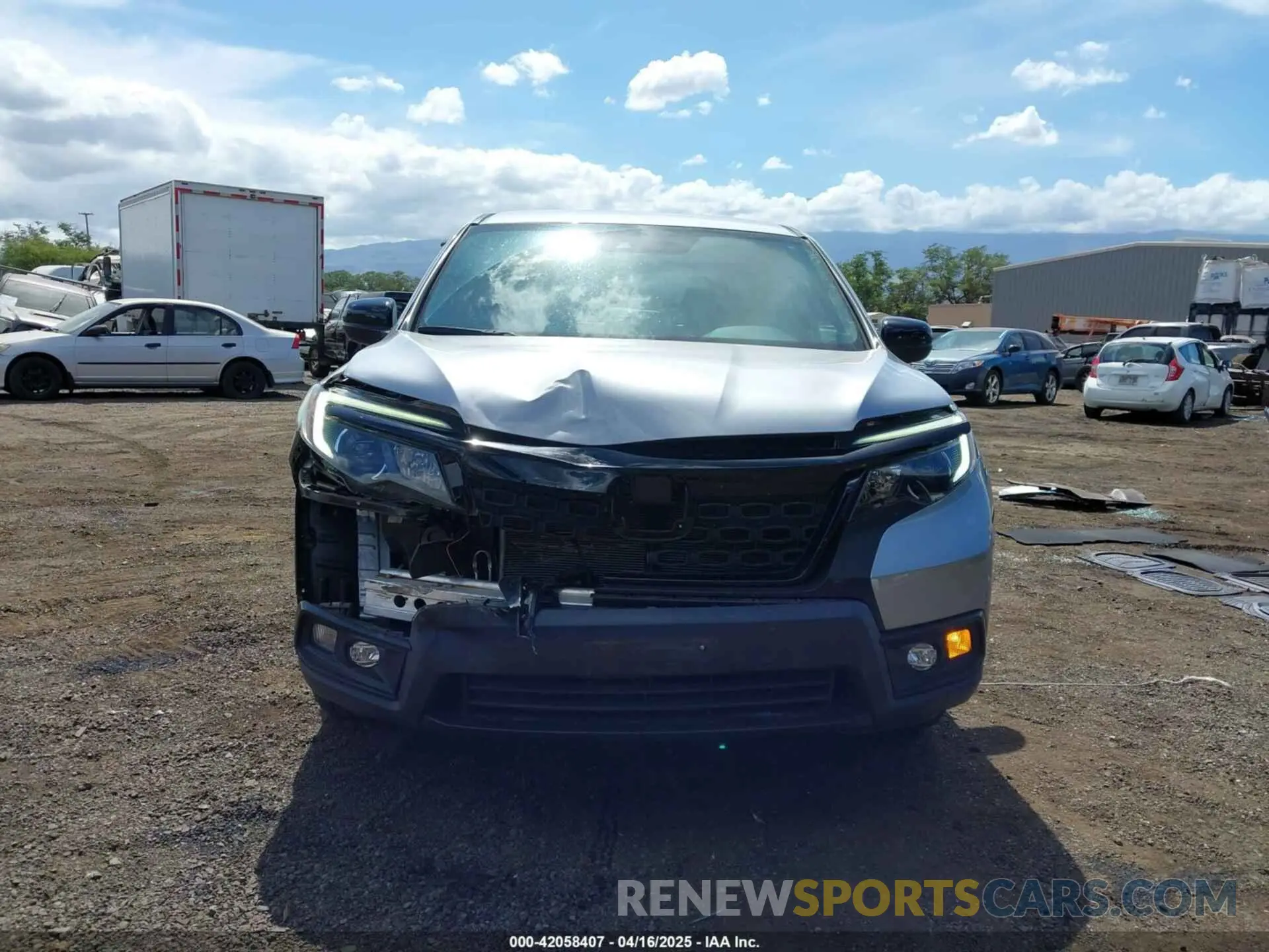 6 Photograph of a damaged car 5FNYF8H22MB000451 HONDA PASSPORT 2021