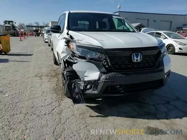 14 Photograph of a damaged car 5FNYF8H22MB030002 HONDA PASSPORT 2021
