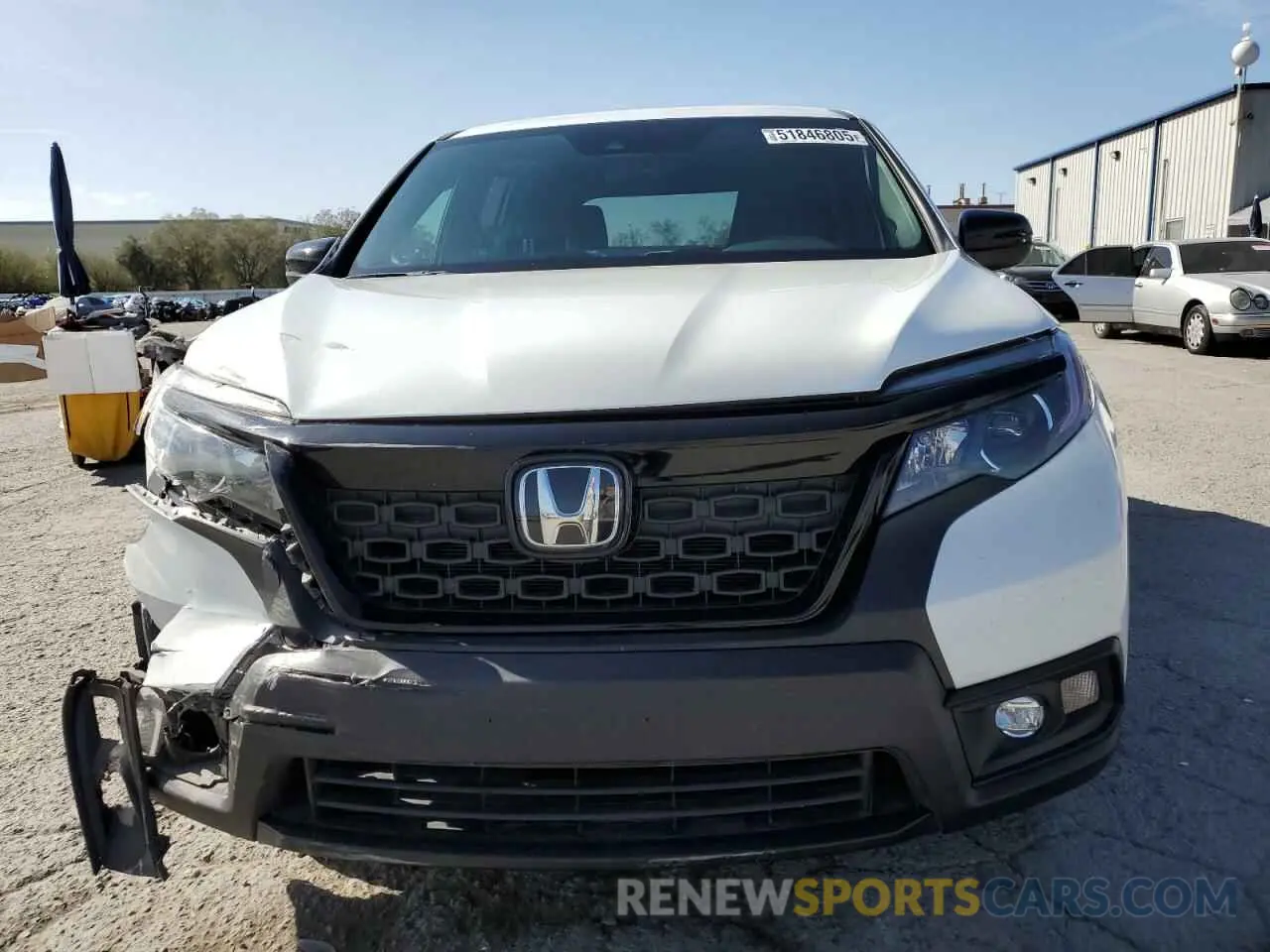 5 Photograph of a damaged car 5FNYF8H22MB030002 HONDA PASSPORT 2021