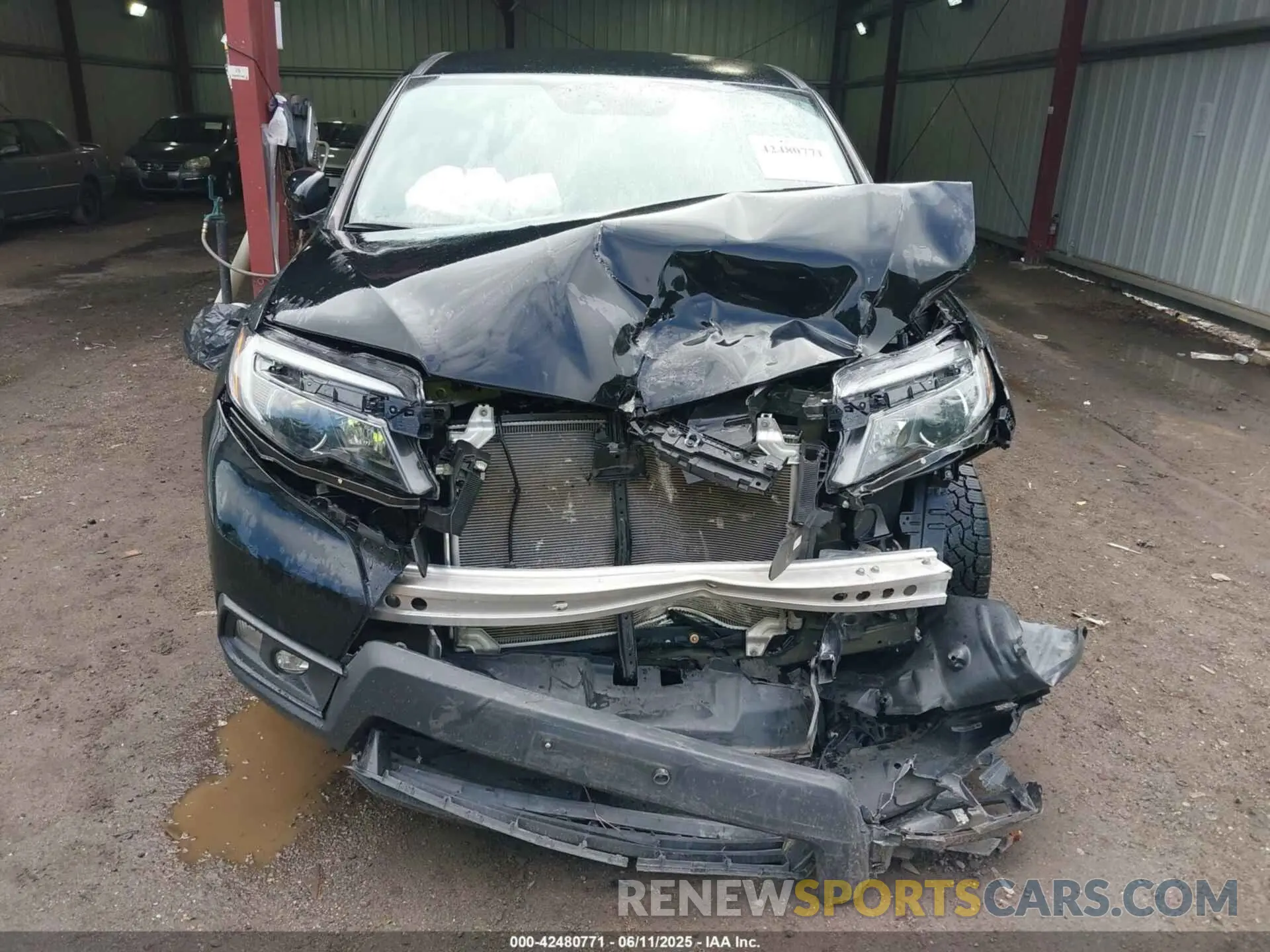 12 Photograph of a damaged car 5FNYF8H23MB033037 HONDA PASSPORT 2021