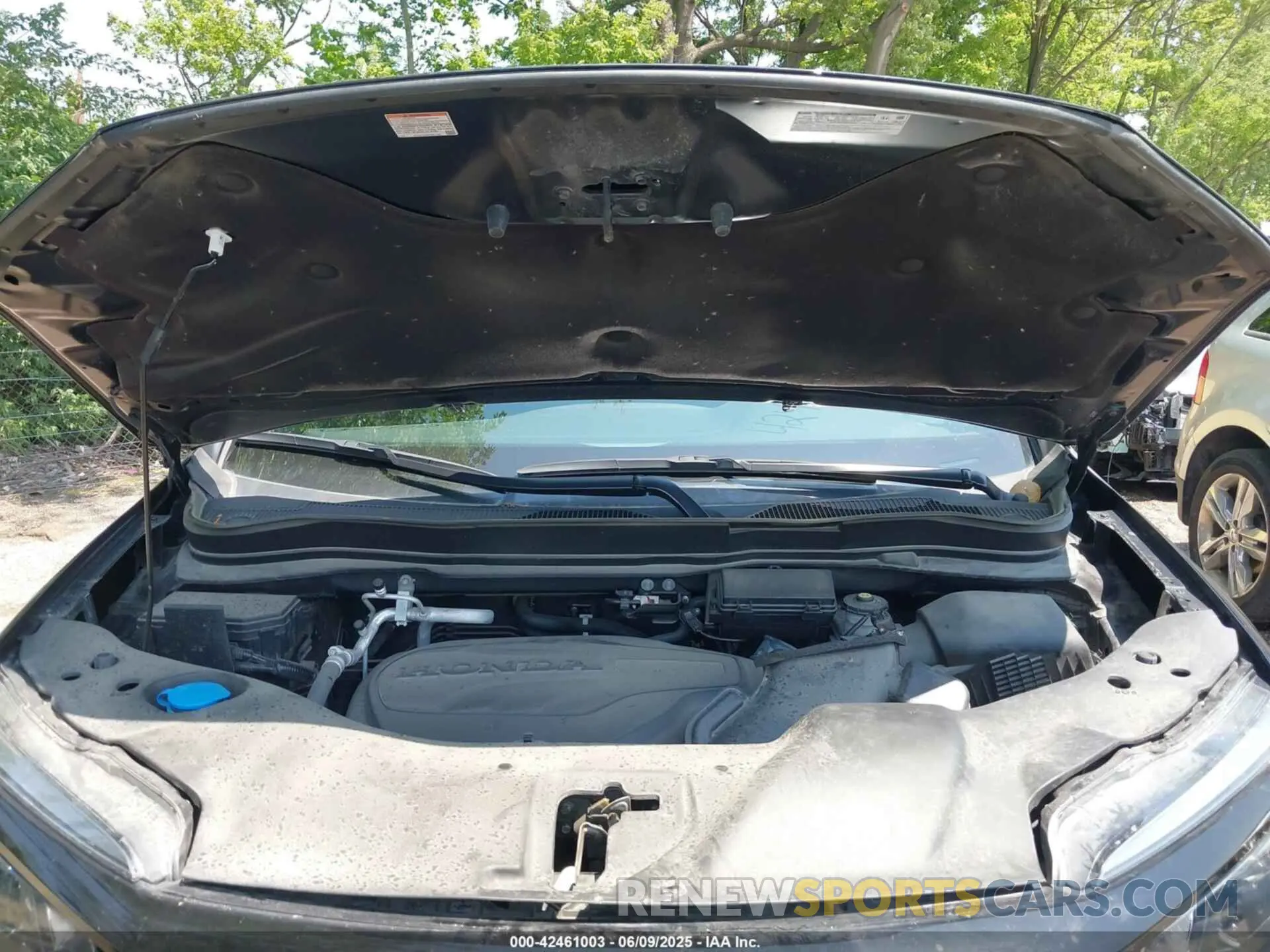 10 Photograph of a damaged car 5FNYF8H24MB043219 HONDA PASSPORT 2021