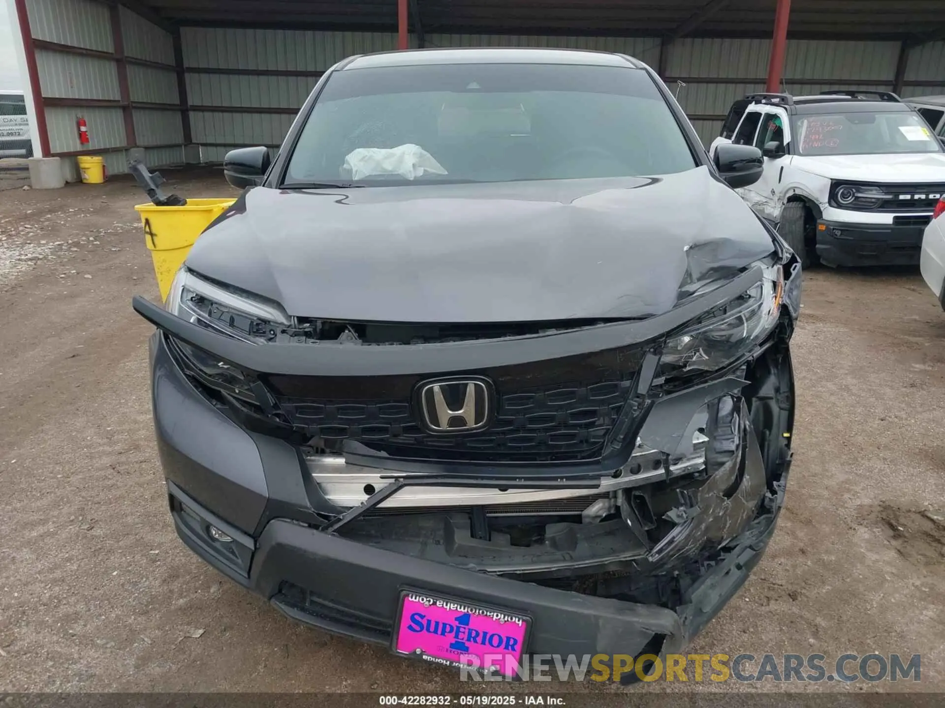 12 Photograph of a damaged car 5FNYF8H26MB032206 HONDA PASSPORT 2021