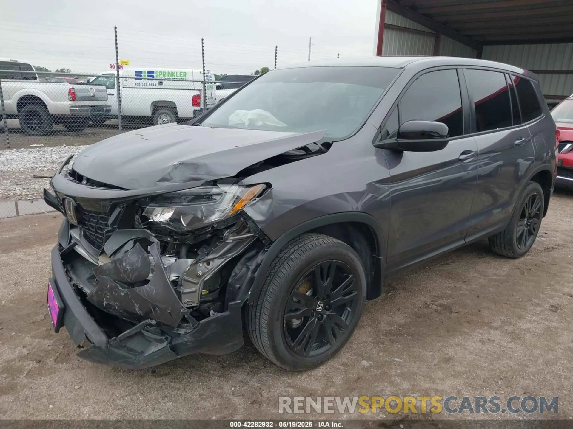 2 Photograph of a damaged car 5FNYF8H26MB032206 HONDA PASSPORT 2021
