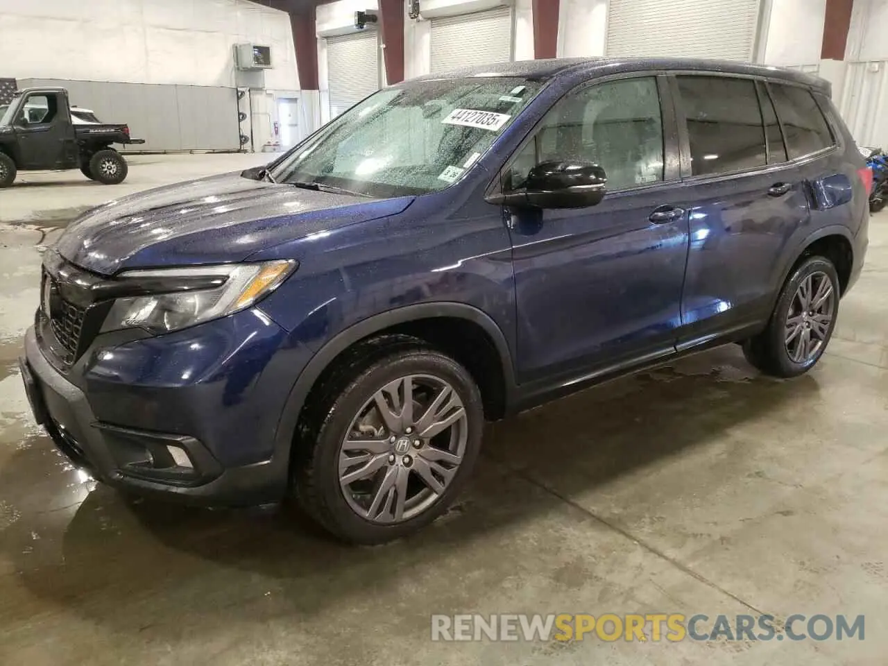 1 Photograph of a damaged car 5FNYF8H50MB016075 HONDA PASSPORT 2021