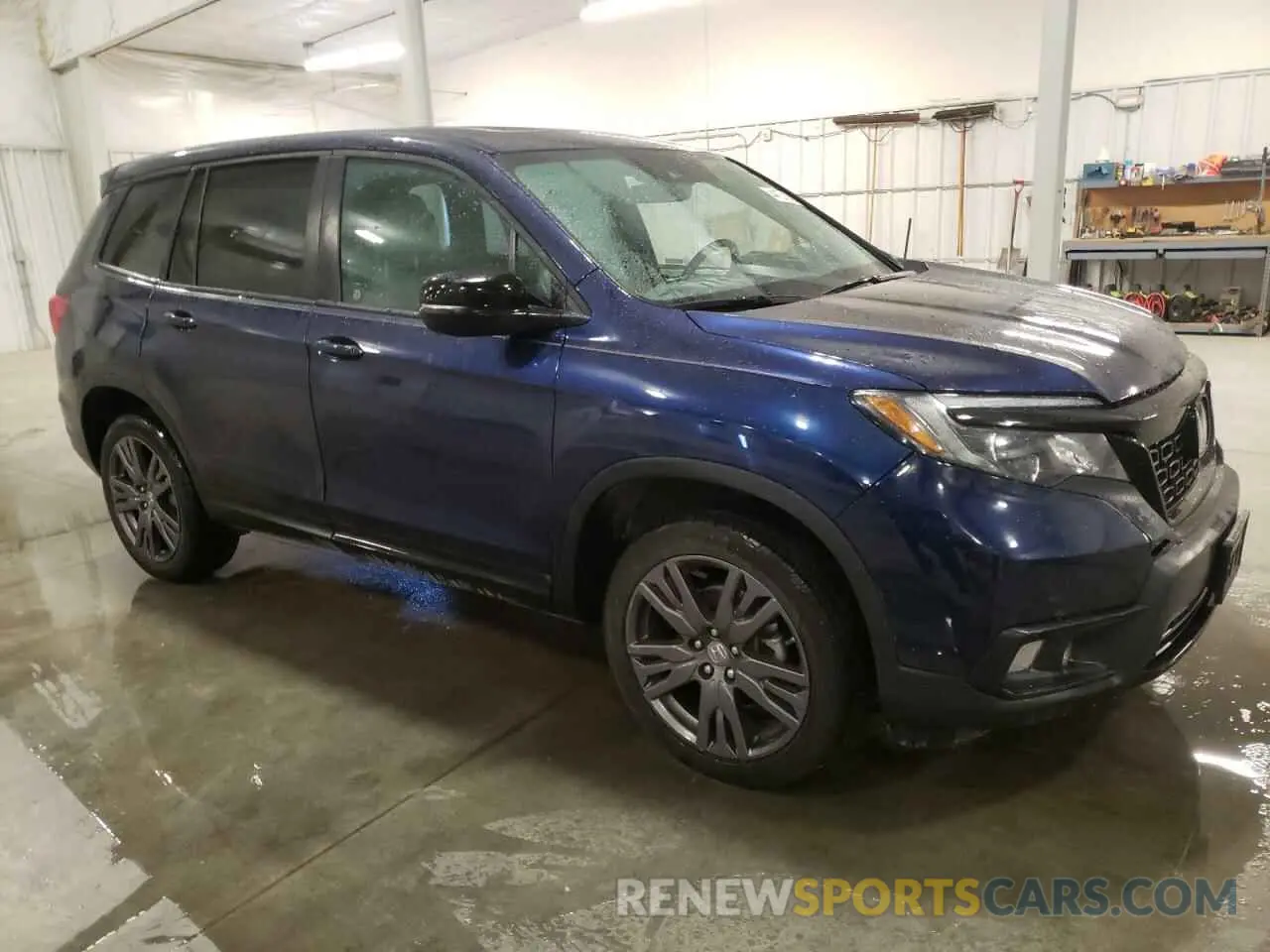 4 Photograph of a damaged car 5FNYF8H50MB016075 HONDA PASSPORT 2021