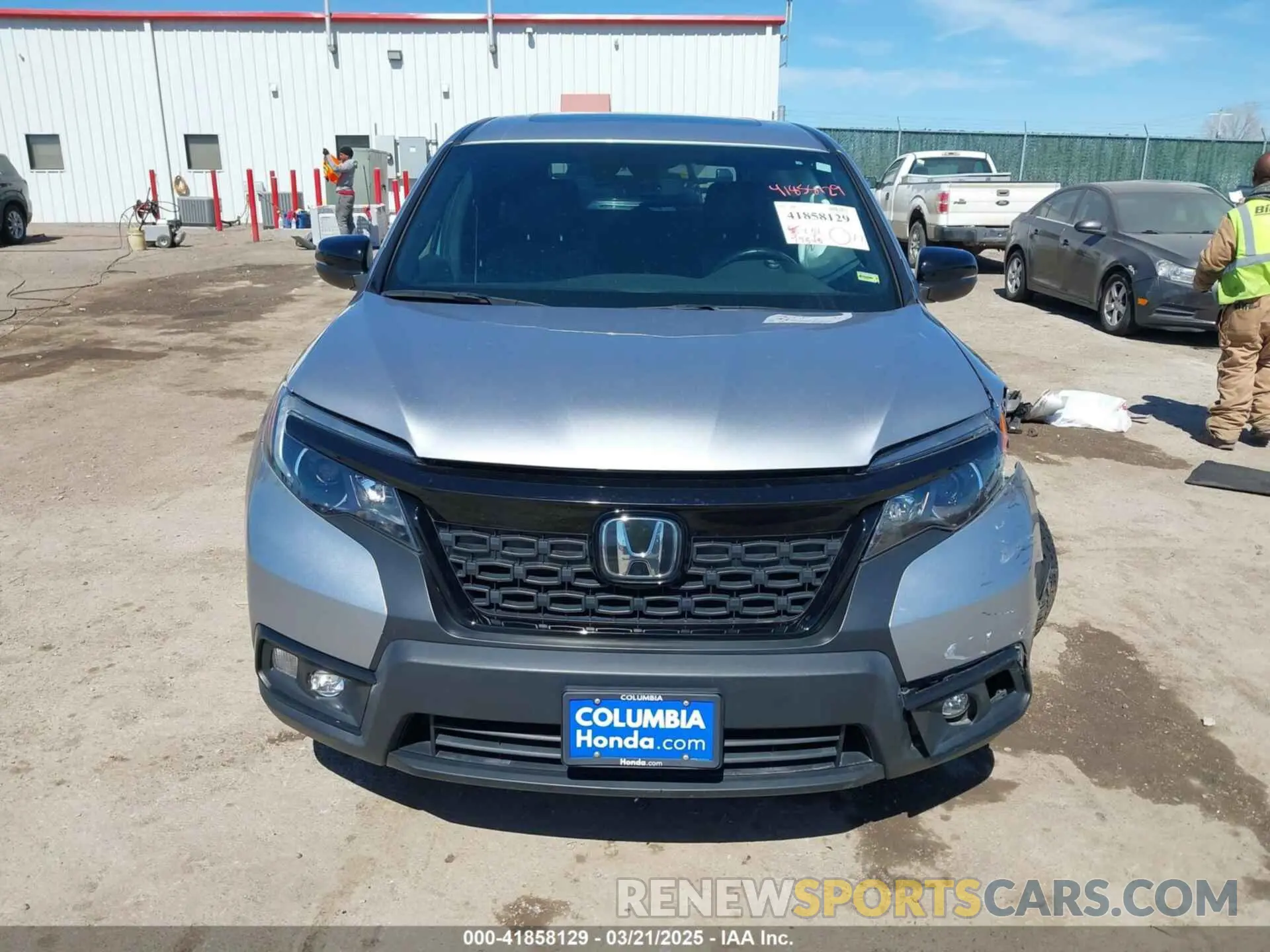 13 Photograph of a damaged car 5FNYF8H51MB024752 HONDA PASSPORT 2021