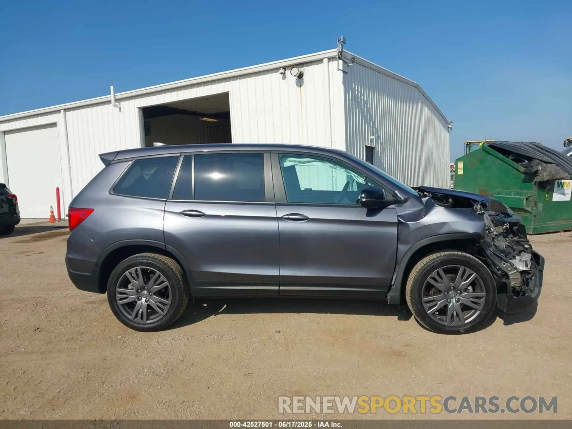 13 Photograph of a damaged car 5FNYF8H51MB027490 HONDA PASSPORT 2021
