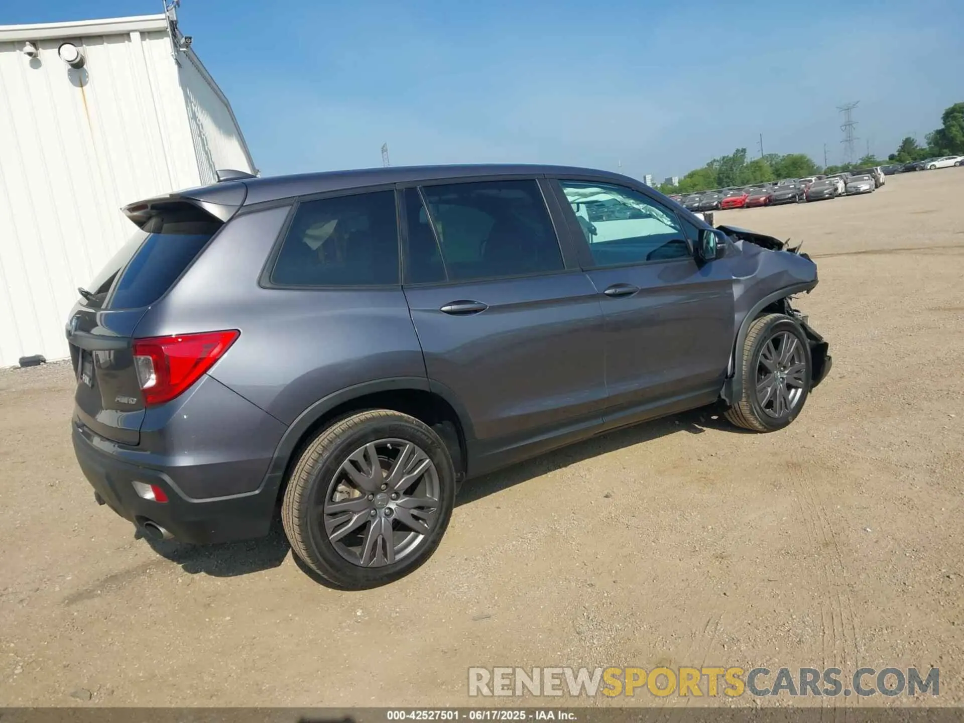 4 Photograph of a damaged car 5FNYF8H51MB027490 HONDA PASSPORT 2021