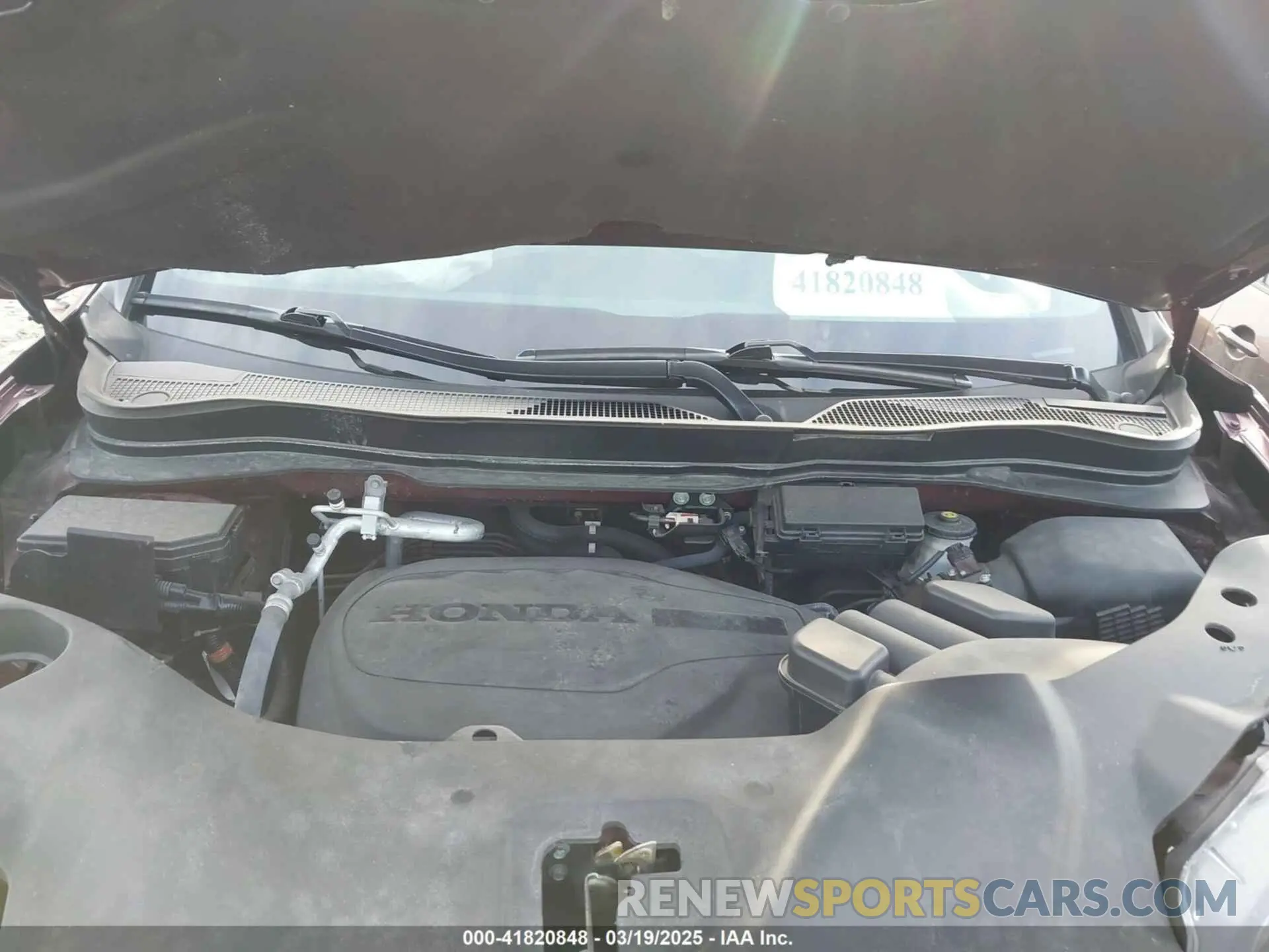 10 Photograph of a damaged car 5FNYF8H54MB006522 HONDA PASSPORT 2021