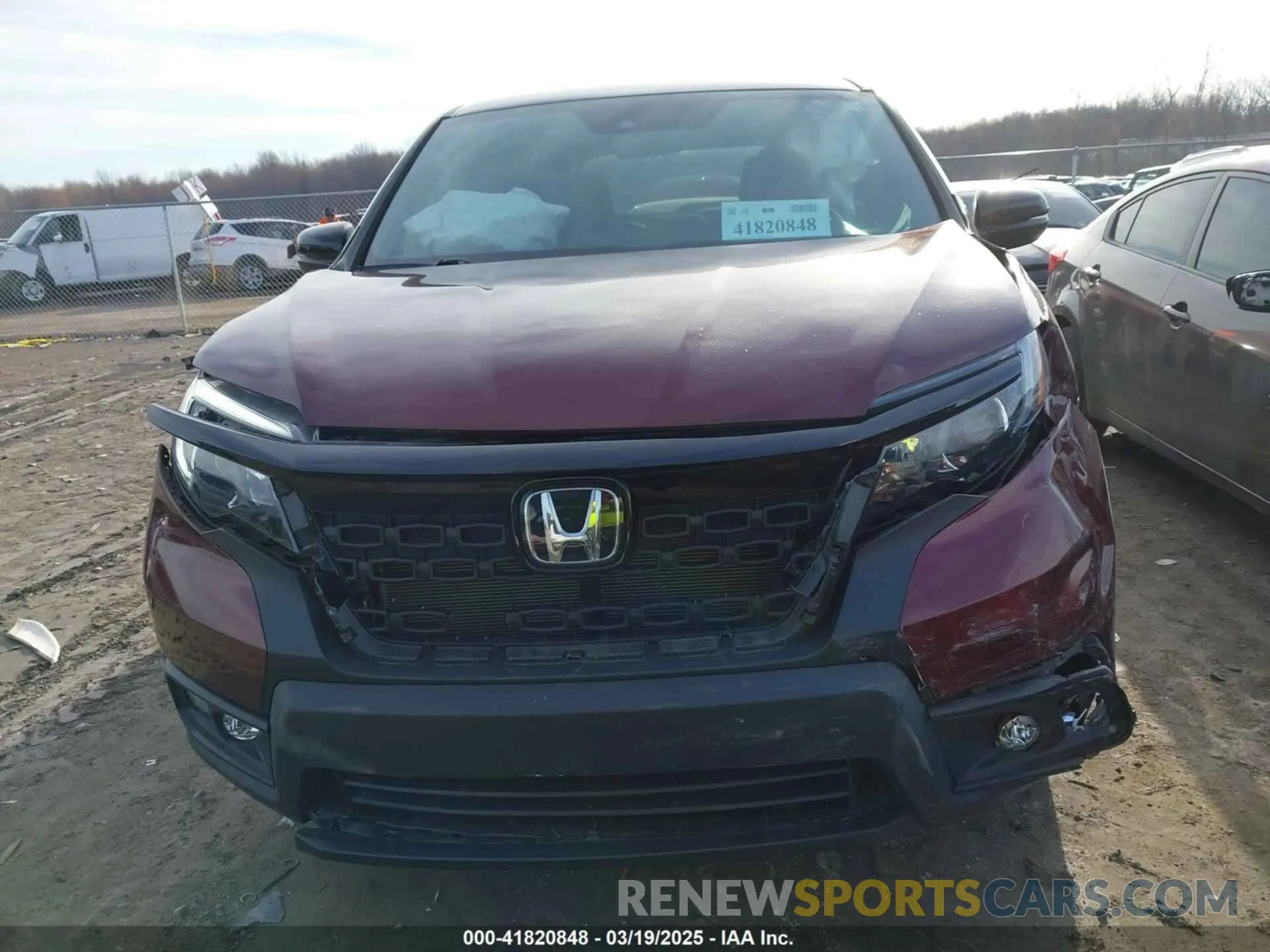 12 Photograph of a damaged car 5FNYF8H54MB006522 HONDA PASSPORT 2021