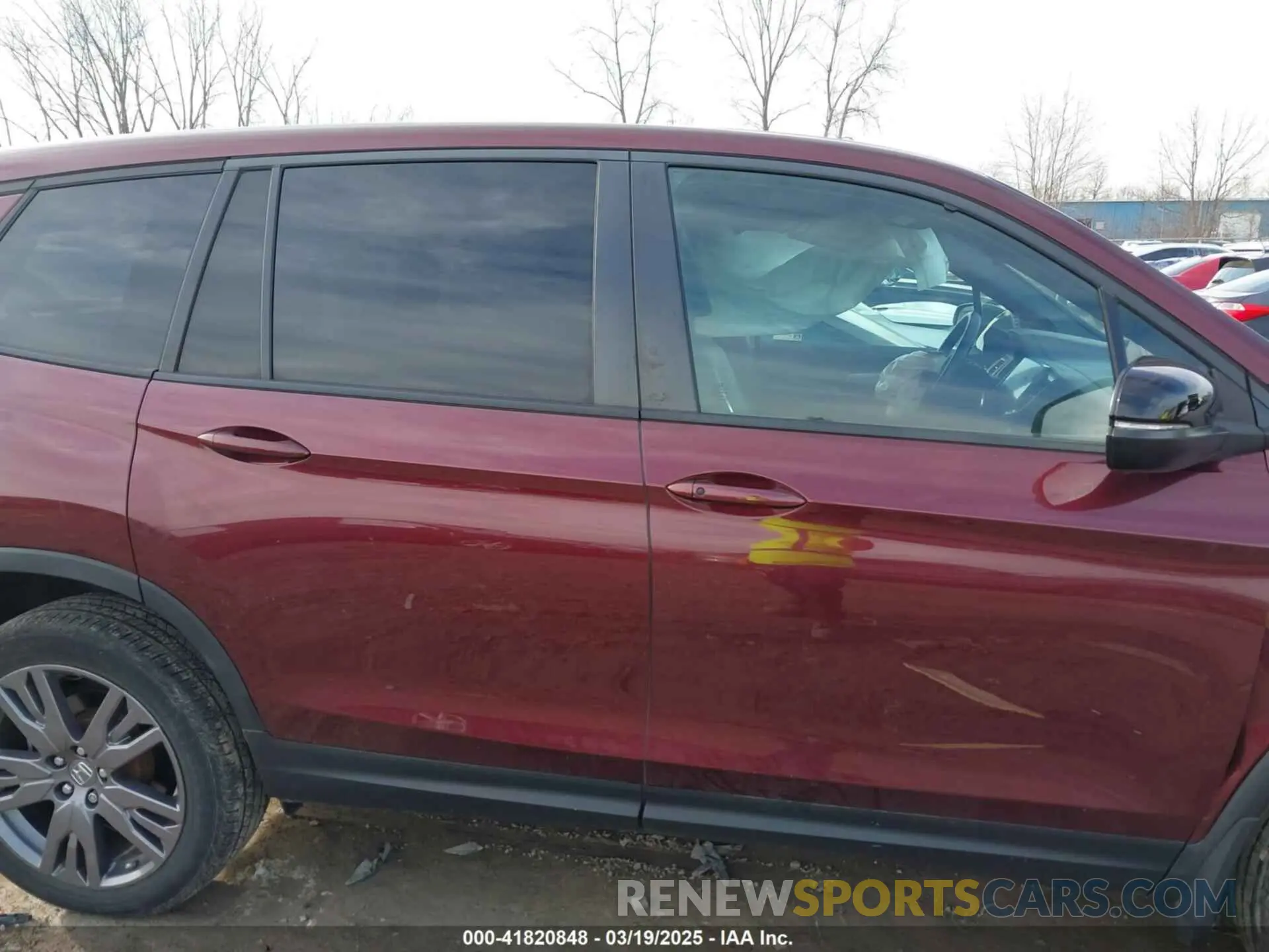 13 Photograph of a damaged car 5FNYF8H54MB006522 HONDA PASSPORT 2021