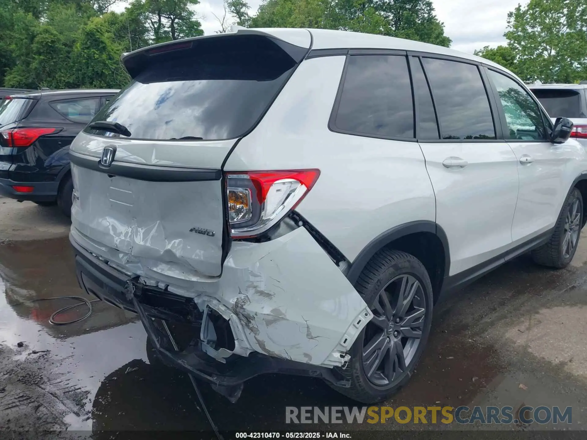 6 Photograph of a damaged car 5FNYF8H54MB041738 HONDA PASSPORT 2021