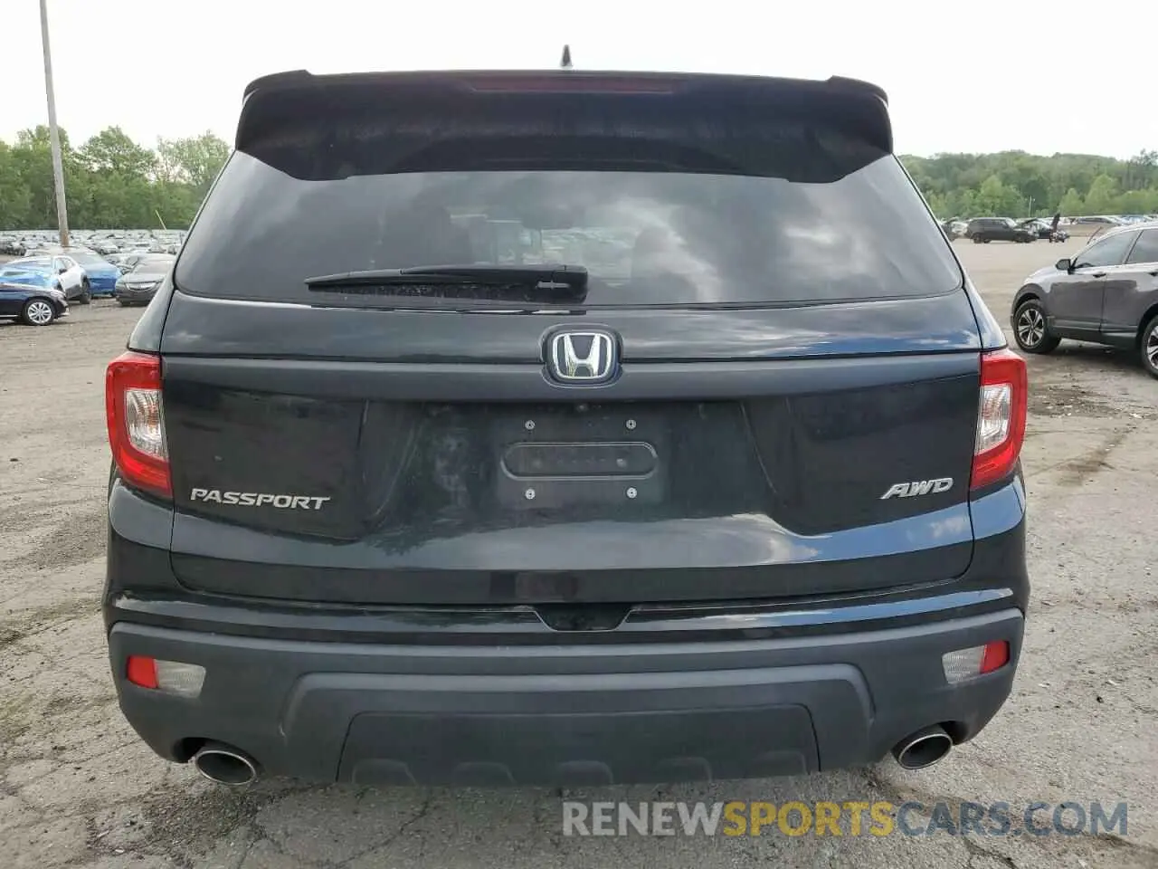 6 Photograph of a damaged car 5FNYF8H55MB011163 HONDA PASSPORT 2021
