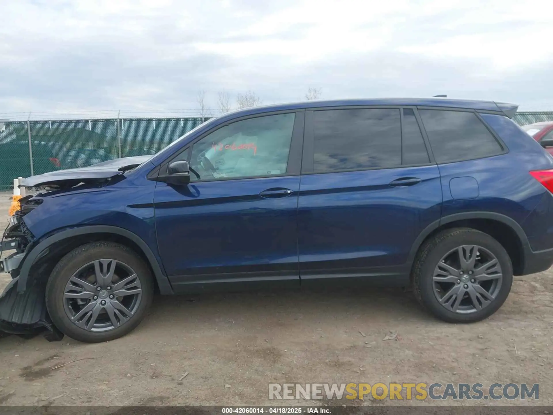 14 Photograph of a damaged car 5FNYF8H55MB023278 HONDA PASSPORT 2021