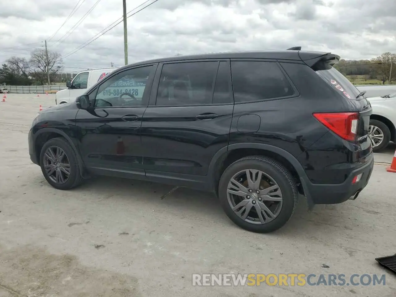 2 Photograph of a damaged car 5FNYF8H58MB040933 HONDA PASSPORT 2021