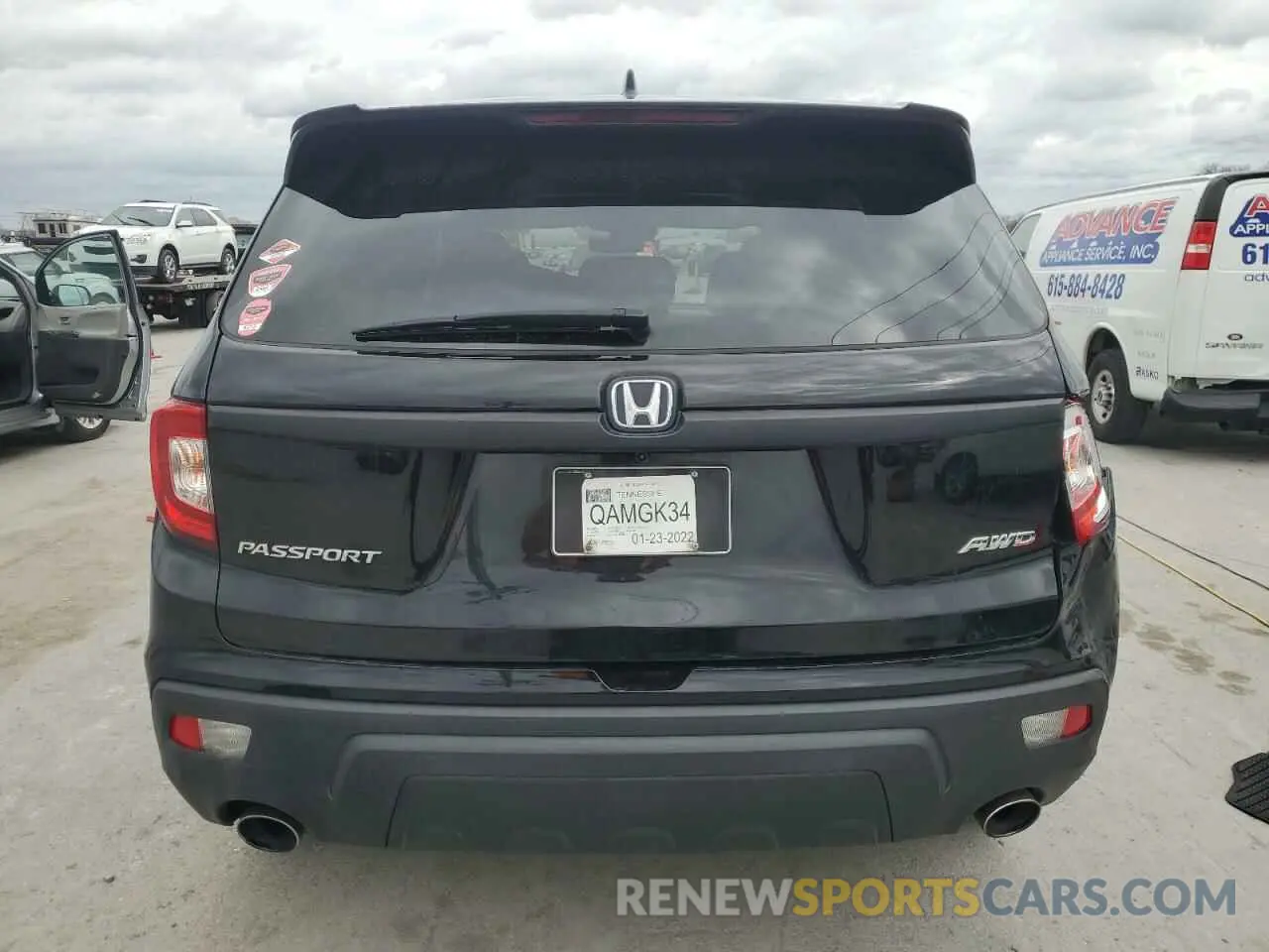 6 Photograph of a damaged car 5FNYF8H58MB040933 HONDA PASSPORT 2021