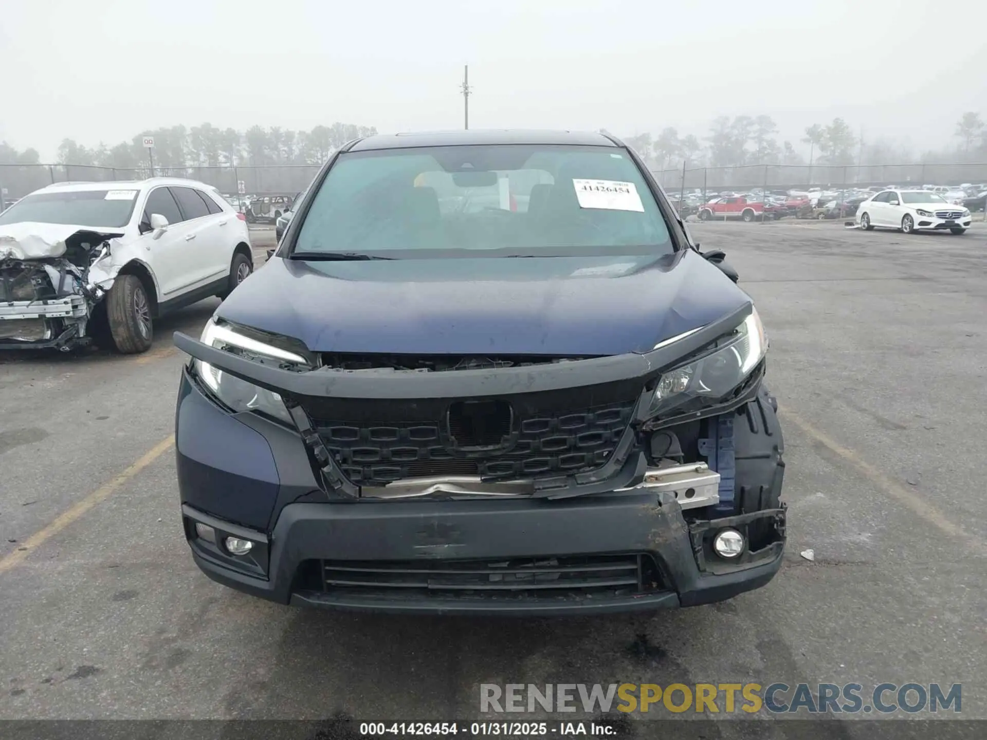 12 Photograph of a damaged car 5FNYF8H5XMB014219 HONDA PASSPORT 2021