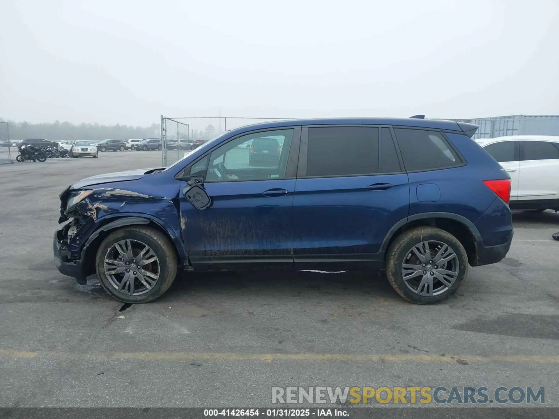 14 Photograph of a damaged car 5FNYF8H5XMB014219 HONDA PASSPORT 2021