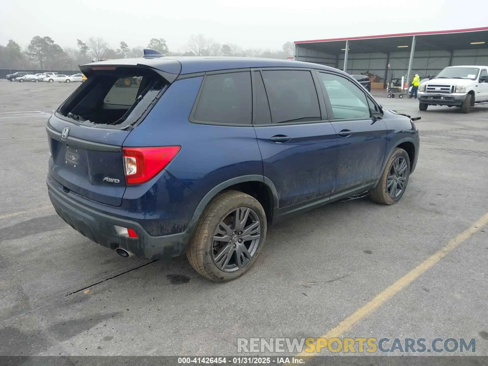 4 Photograph of a damaged car 5FNYF8H5XMB014219 HONDA PASSPORT 2021