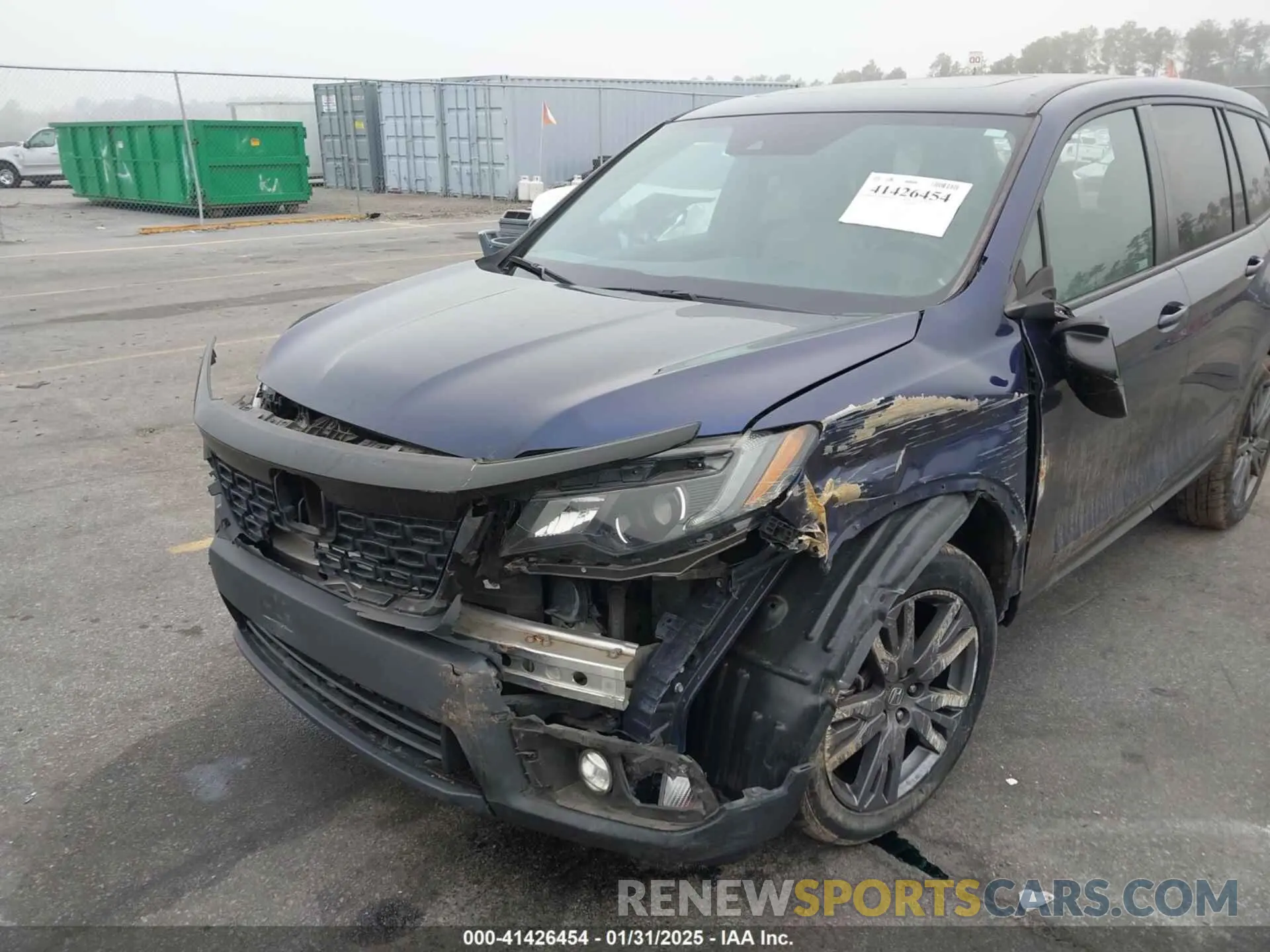 6 Photograph of a damaged car 5FNYF8H5XMB014219 HONDA PASSPORT 2021