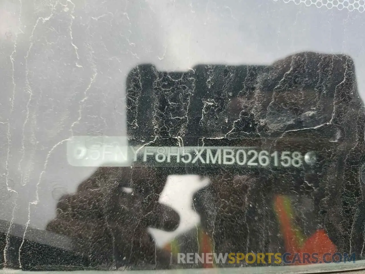 12 Photograph of a damaged car 5FNYF8H5XMB026158 HONDA PASSPORT 2021