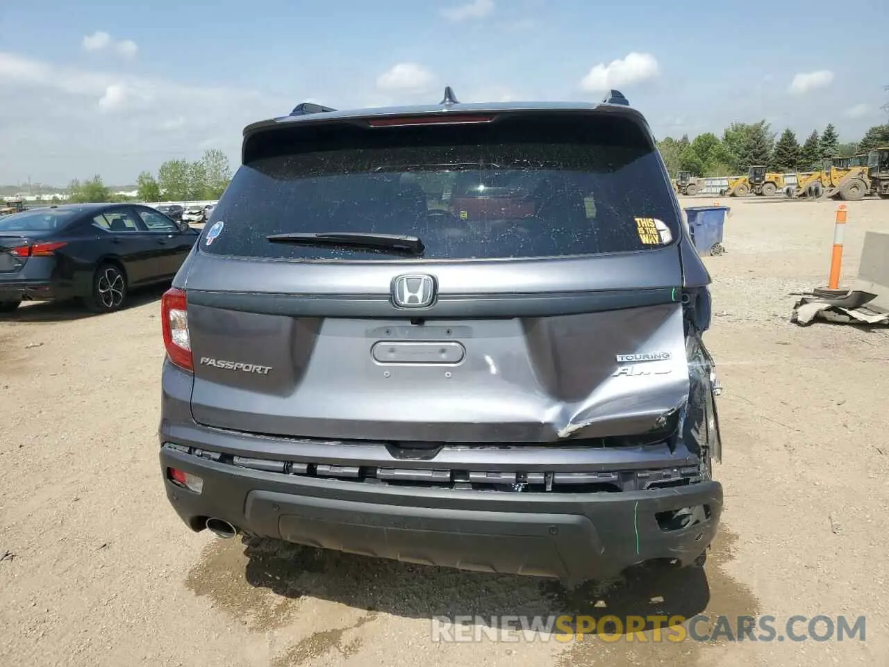 6 Photograph of a damaged car 5FNYF8H92MB038999 HONDA PASSPORT 2021