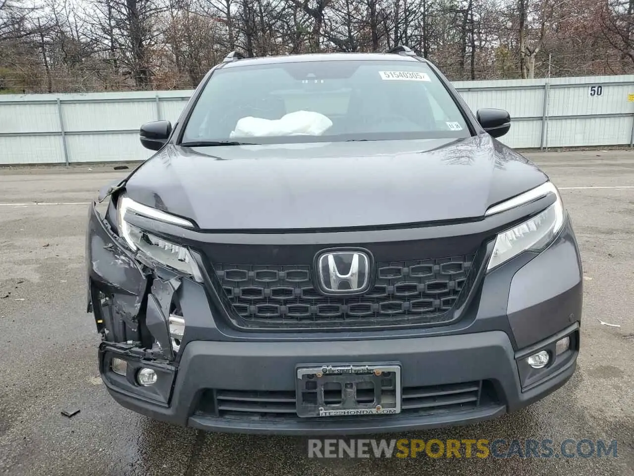 5 Photograph of a damaged car 5FNYF8H93MB038977 HONDA PASSPORT 2021