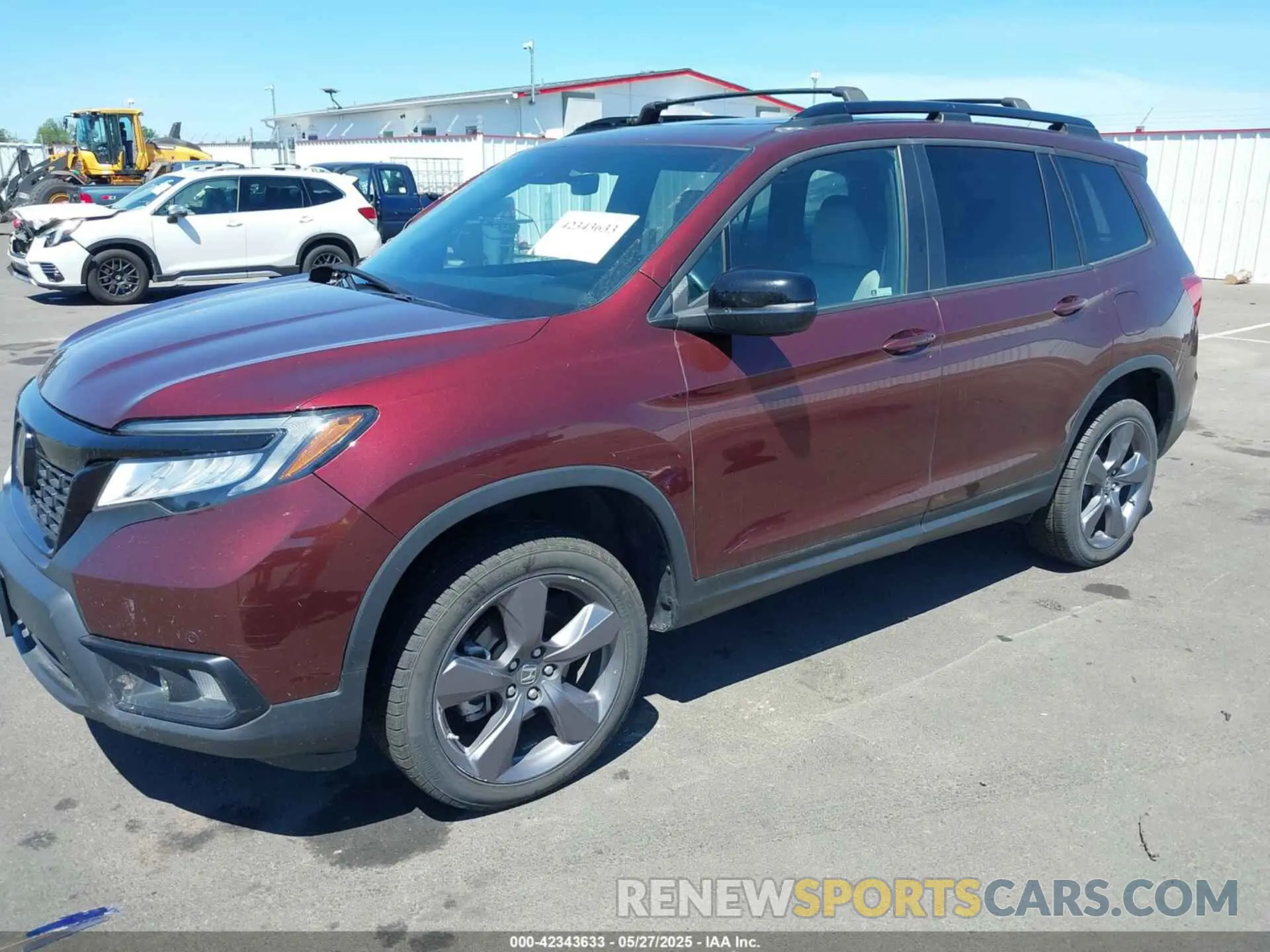 2 Photograph of a damaged car 5FNYF8H95MB036020 HONDA PASSPORT 2021