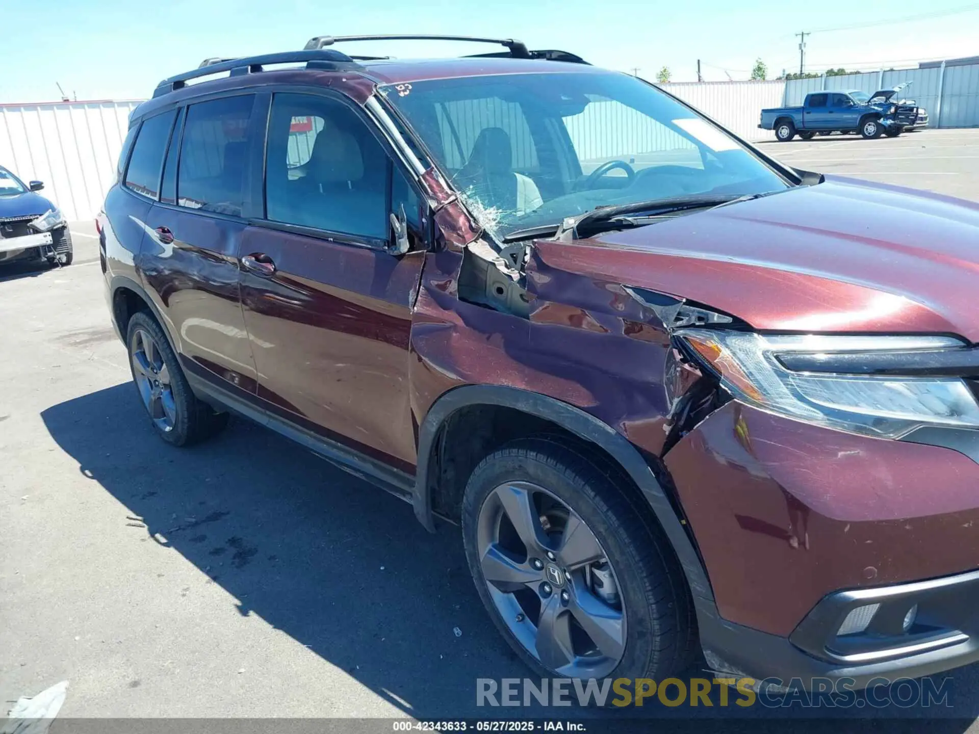 6 Photograph of a damaged car 5FNYF8H95MB036020 HONDA PASSPORT 2021