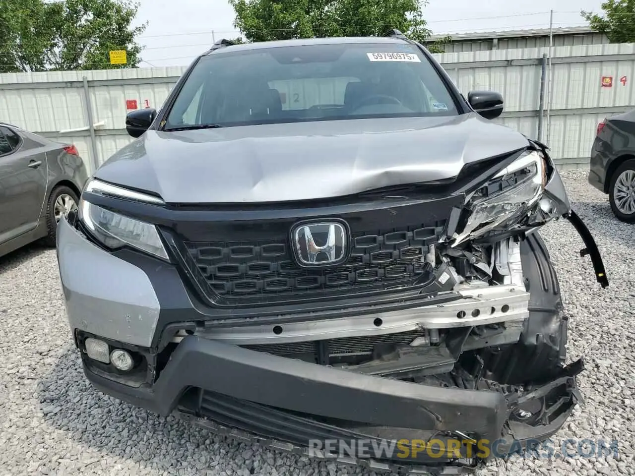 5 Photograph of a damaged car 5FNYF8H95MB040147 HONDA PASSPORT 2021
