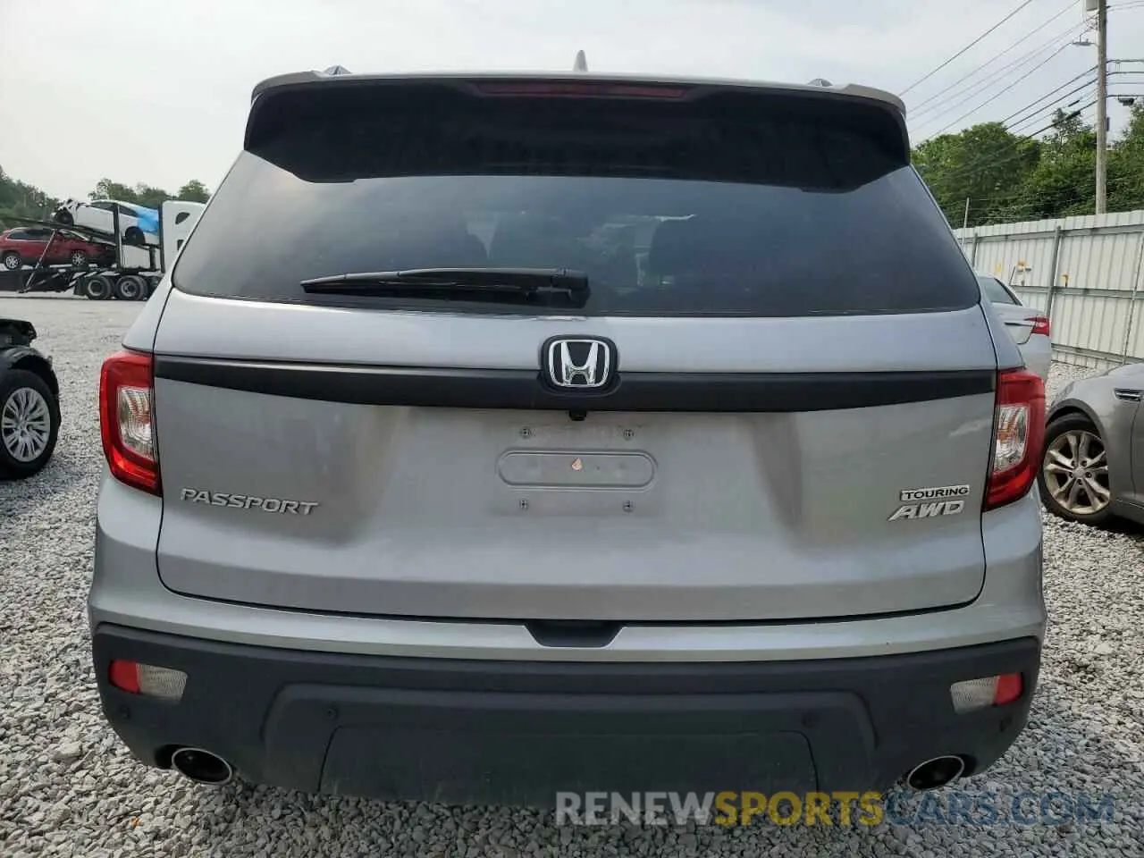 6 Photograph of a damaged car 5FNYF8H95MB040147 HONDA PASSPORT 2021
