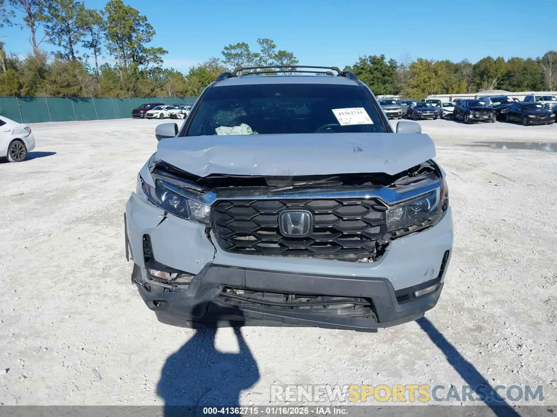 12 Photograph of a damaged car 5FNYF7H58NB000976 HONDA PASSPORT 2022