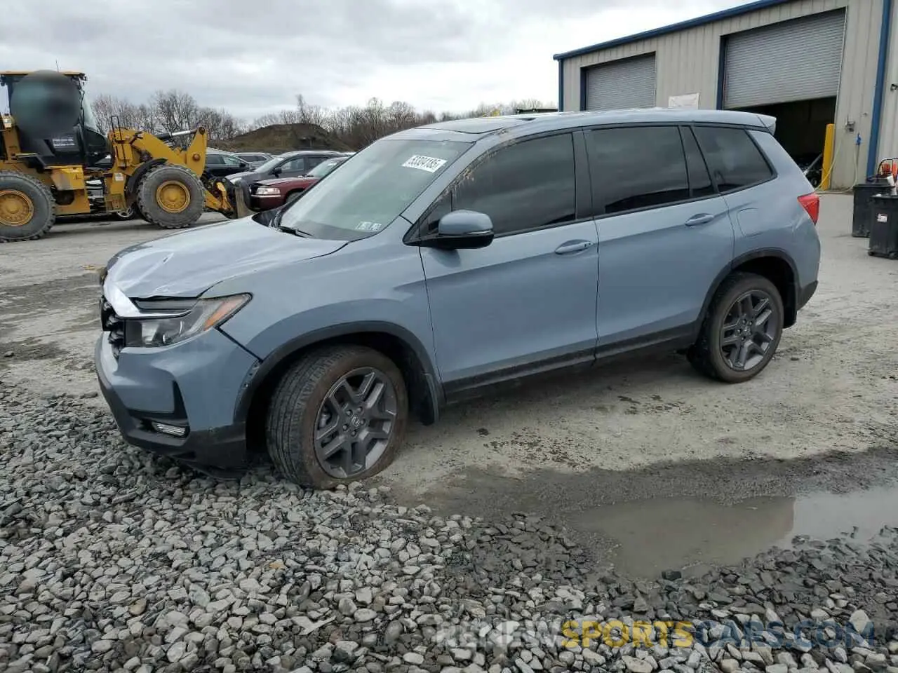 1 Photograph of a damaged car 5FNYF8H54NB003573 HONDA PASSPORT 2022