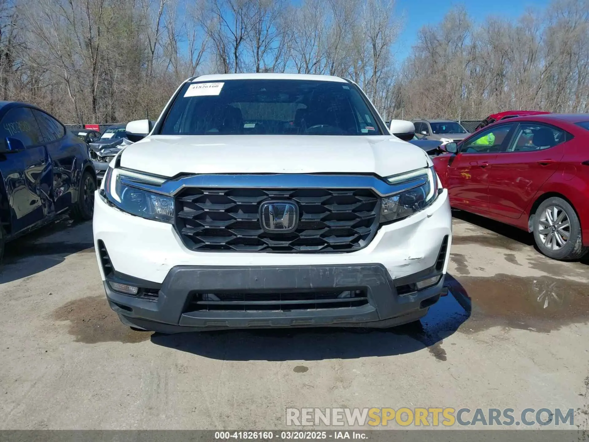 6 Photograph of a damaged car 5FNYF8H56NB008371 HONDA PASSPORT 2022