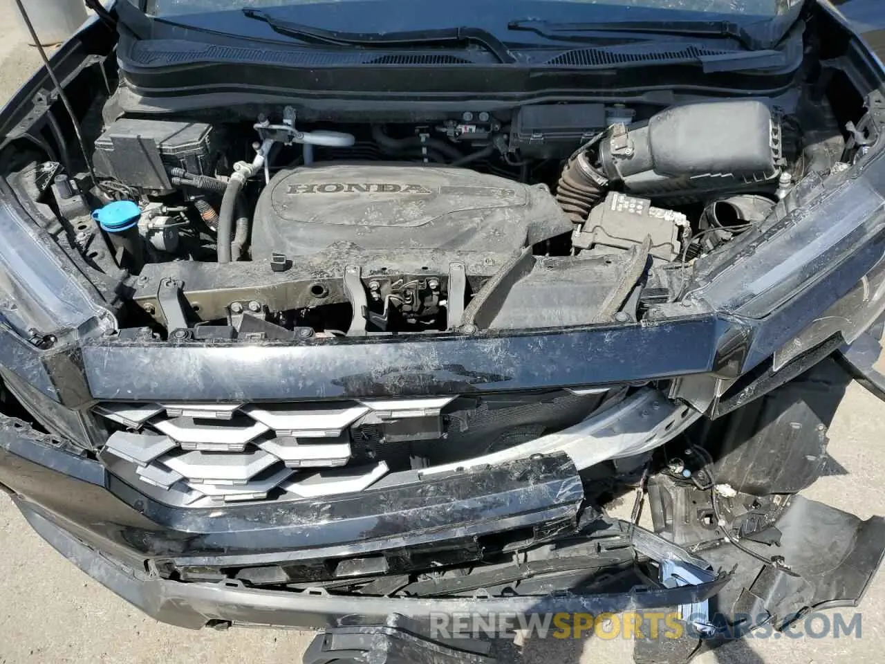 12 Photograph of a damaged car 5FNYF8H62NB029873 HONDA PASSPORT 2022