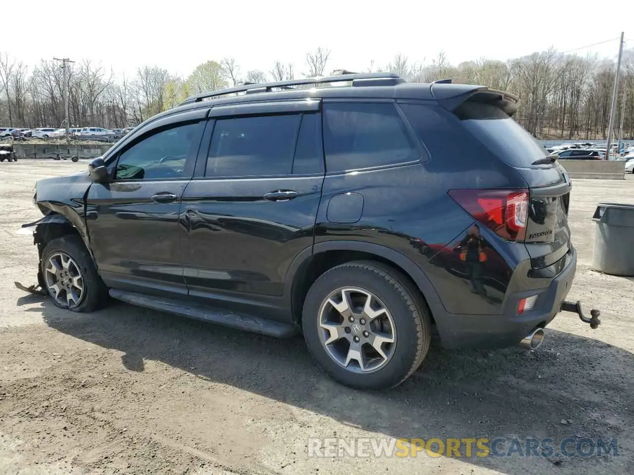 2 Photograph of a damaged car 5FNYF8H62NB029873 HONDA PASSPORT 2022