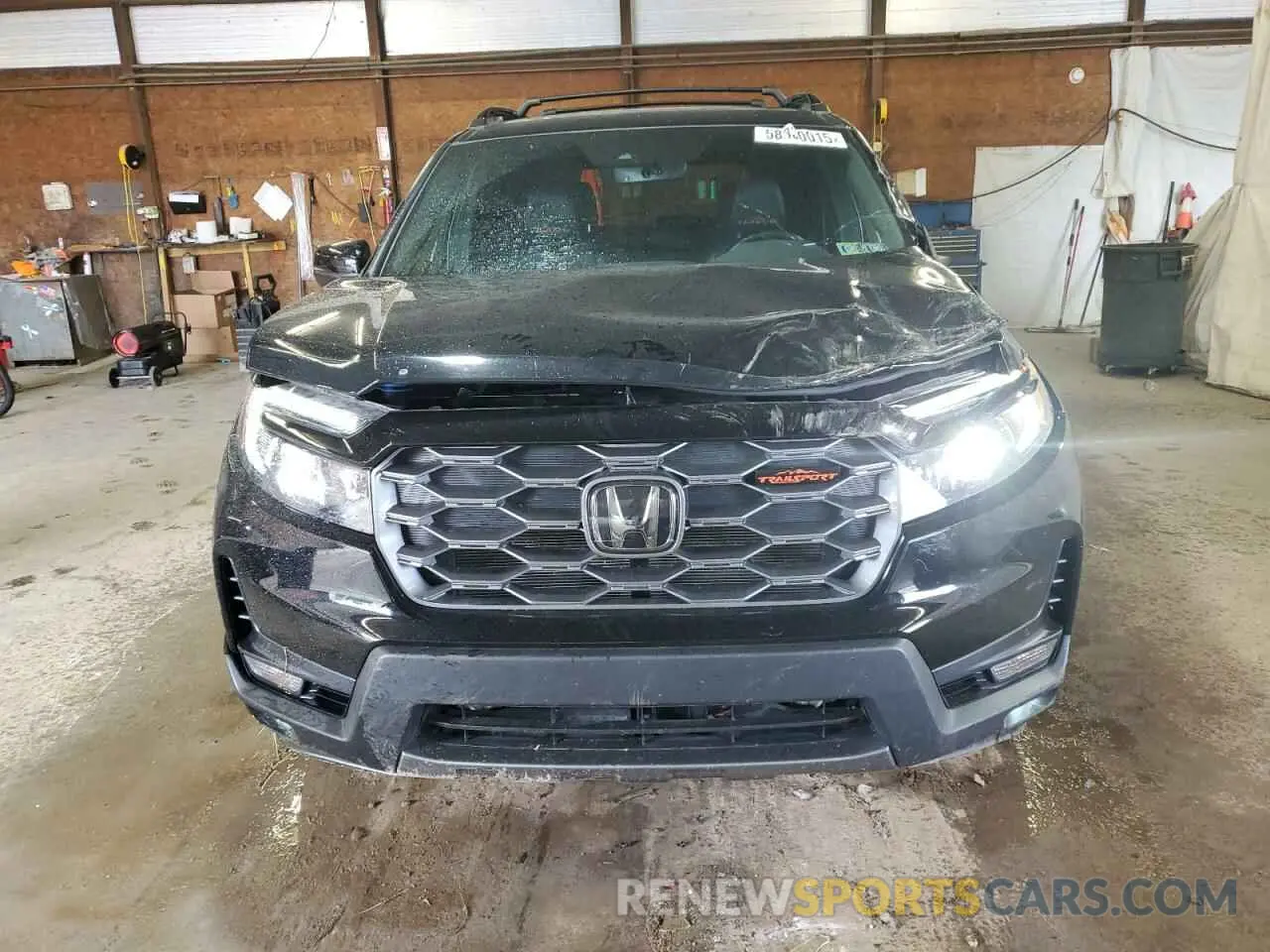 5 Photograph of a damaged car 5FNYF8H63NB009244 HONDA PASSPORT 2022